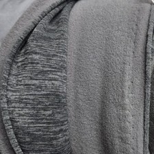 Polartec® Hardface® Wind Pro Jersey Fleece 60" Lt.Gry/Dk.Gry Fabric by the Yard