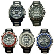 Oskar Emil RODRIGO Quality Mens Fashion Chunky Sports Chronograph Watch