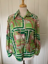 Womens Chains Print Long