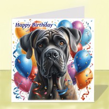 Cane Corso Dog Birthday