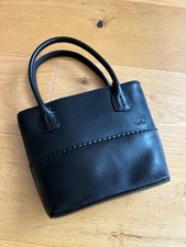 Tula Black Leather Handbag in