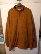 Mountain Warehouse Mens Full Zip High Neck Jumper, Size XXL., copper Coloured