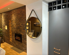 LARGE ROUND MIRROR - HAY 70CM