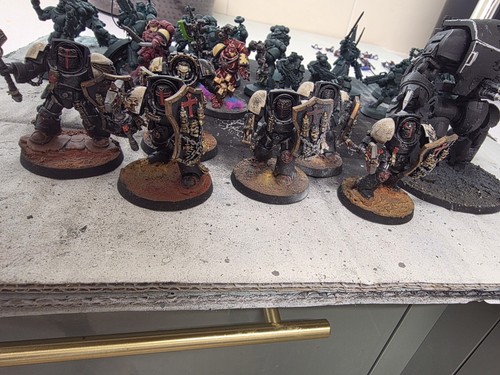 Black templar terminators and - black,