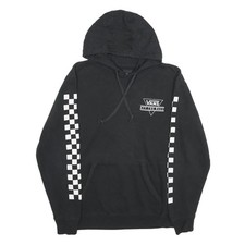 Vans mens black checkerboard - vans,