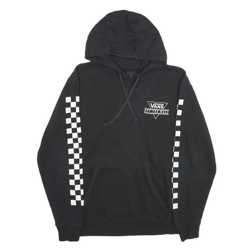 Vans mens black checkerboard - black,