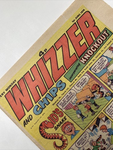 Whizzer and chips comic - whizzer,