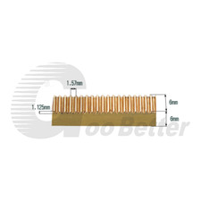 Brass 0.5 Module Spur Gear