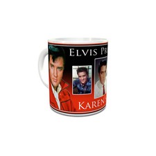 Elvis presley personalised mug - elvis,