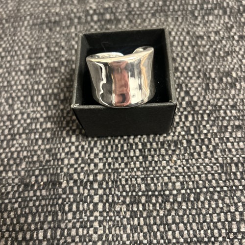 Thai sterling silver wide band - thai,
