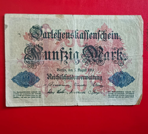 Germany reichsbanknote mark - germany,
