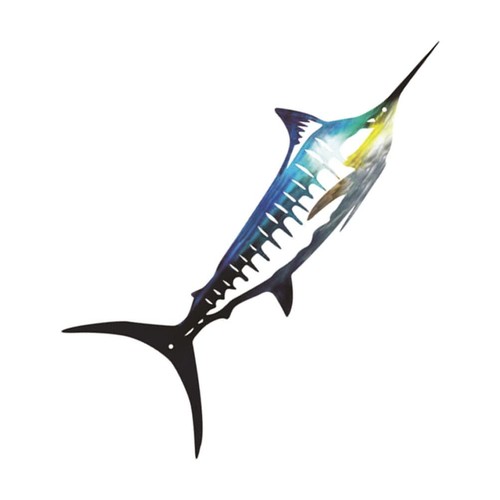 Milisten metal fish wall - fish,