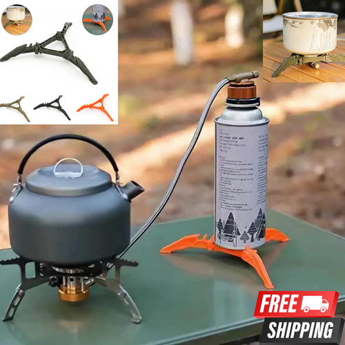 Camping gas canister stand - camping,
