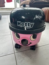 Used Hettie Hoover Numatic Vacuum Cleaner & pack of 8 Filter Bags Collect  E1 