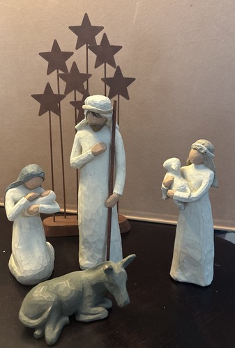Willow tree nativity figurines - willow,