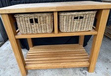 Habitat Olivia Beech Freestanding Kitchen Dining Butchers Block Unit