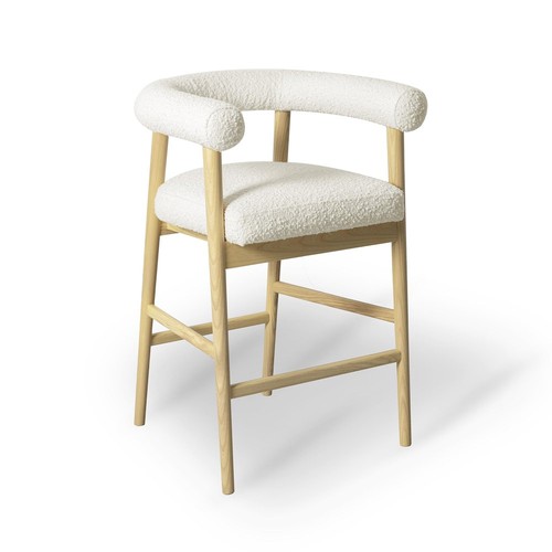 Spara cream boucle counter - cream,