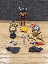 PLAYMOBIL VIKING WITH LOTS OF EXTRAS AND ACCESSORIES
