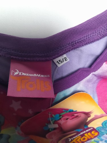 Dreamworks trolls girls pjs - dreamworks,
