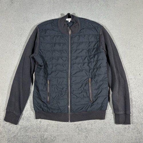 Reiss hybrid quilt and knit - and,