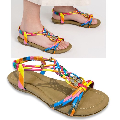 Ladies gladiator sandals - ladies,