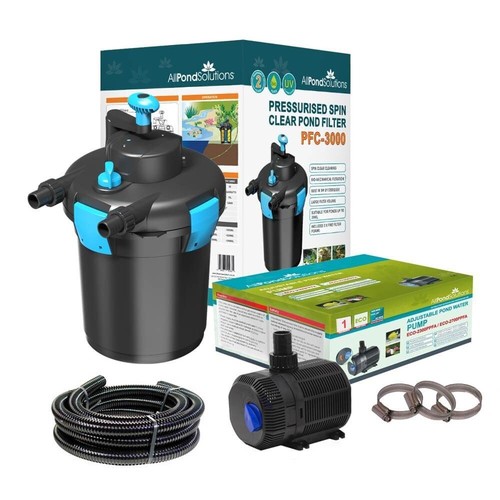 Pressurised koi pond filter - pond,