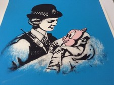 DOLK - 'PIG MASK' - VERY RARE LIMITED EDITION PRINT - NEVER FRAMED