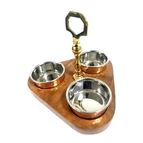 Copper chutney tray - copper,