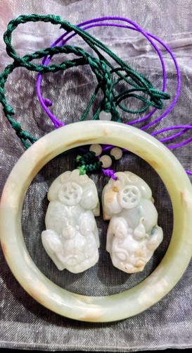 Vintage chinese jade pixiu - vintage,