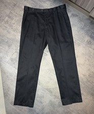 MENS MARKS AND SPENCER BLACK CHINO TROUSERS BRAND NEW SIZE 38 WAIST 31 LEG