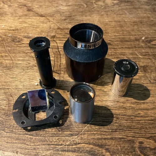 Lot microscope lenses and - 5,