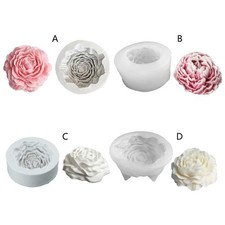 Peony Shaped Silicone Moulds