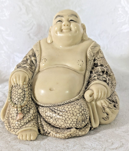 Statue the laughing buddha - statue, of