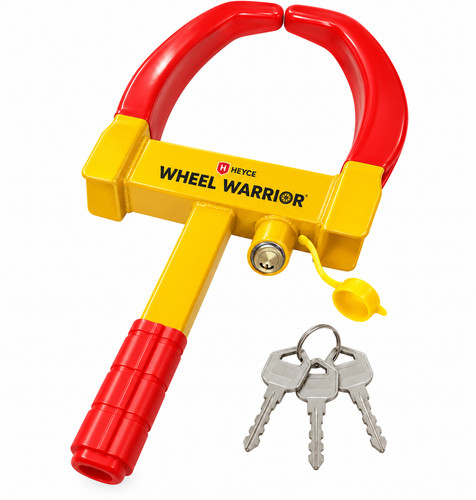 Wheel clamp lock - wheel,