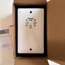MK Dual Voltage Shaver Socket