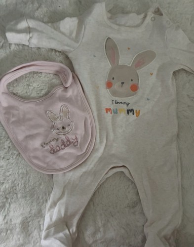 Love mummy bunny bodysuit - love, my