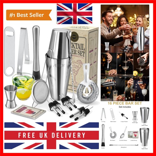 Piece cocktail shaker set - cocktail,
