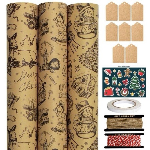 Christmas wrapping paper - christmas,