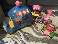Enchantimals Ice cream Van, Bike, Flowers Cart Bundle
