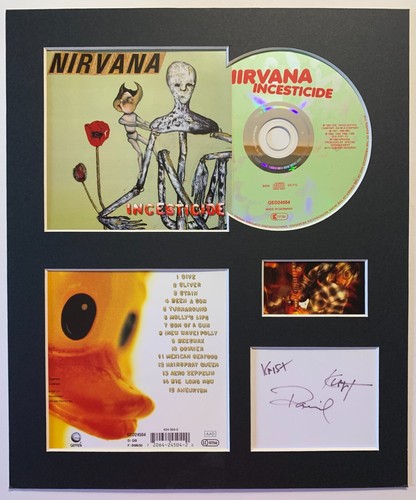Nirvana signed autographed - autographed,