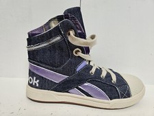 Reebok Trainers Boots Classic Jean Ladies Retro Rare 80's Style Mid UK 5 EU 38 