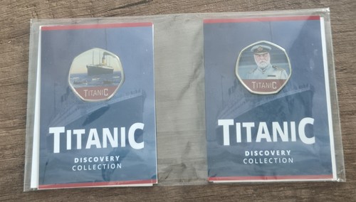 The titanic 50p shaped - titanic,