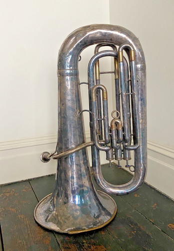 Vintage tuba brass - eb,