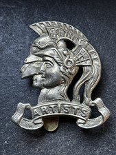Artists Rifles-28th County Of London-SAS-Original British Army Cap Badge