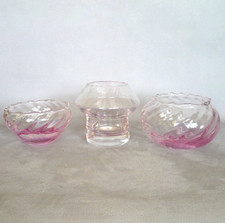3 x Caithness Glass Bowl Set