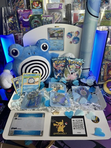 Pokemon poliwhirl gift box - pokemon,