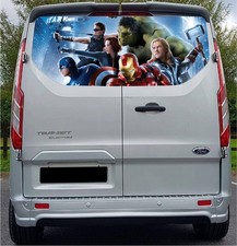Tailgate wrap for Ford Transit