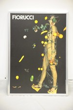 Framed advertising poster By