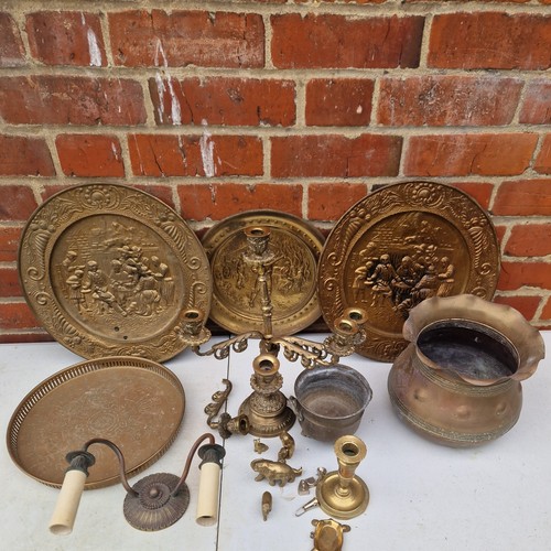 Vintage brass metalware - vintage,