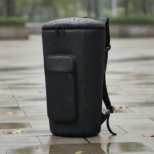 African drum backpack - african,